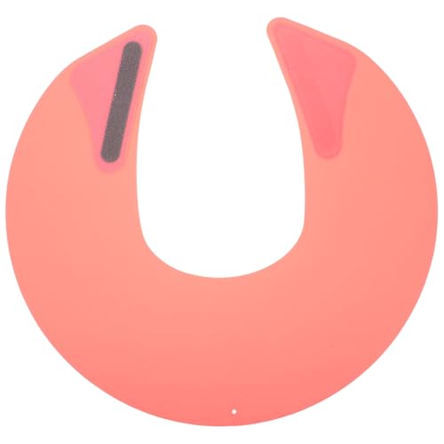 Capa impermeable para corte de cabello, antielectrostática, rosa