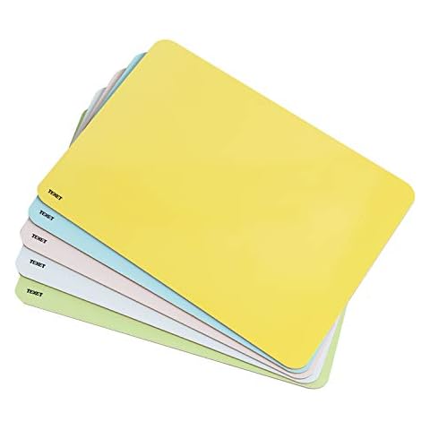 Texet | A4 | Plain Double-Sided Whiteboard | Multi Coloured | Pack of 5 | This Item is Awarded a Public Framework Contract for Education in 2019-2023 Cover