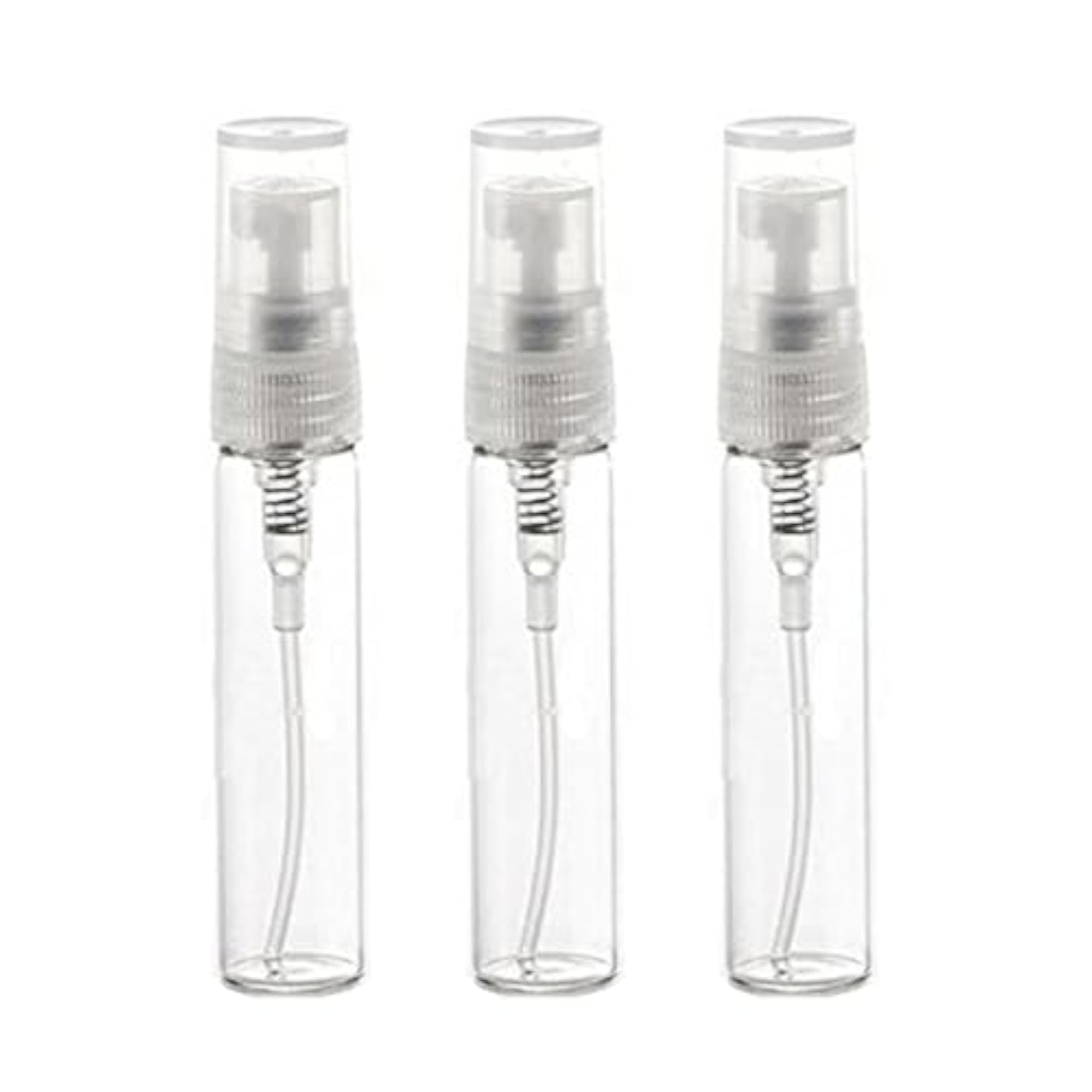 Pack of 3 Mini Pocket Mist Spray Bottles, Refillable