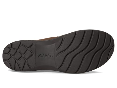 Clarks Clarks Collection Women's Carleigh Abby Loafer, Mushroom Nubuck, 7.5 M US