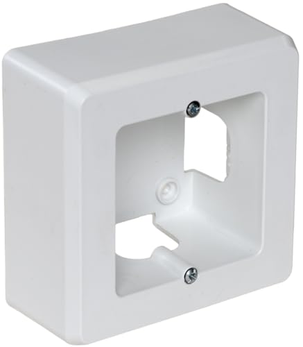 Meccanismi elettrici - Prese - 91 Zoccolo 1 elemento bianco 94 x 96 x 43 mm