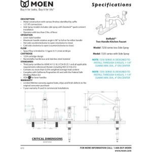 Review de Grifería para Cocina Moen que Puedes comprar On-line. 22 Imagen adicional