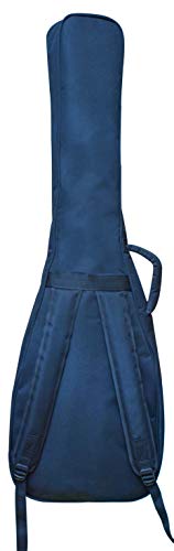 Image of Baritone Case for Double Padded Bag /Cover /Case For All Electric Guitars of Yamaha Pacifica /Vault /Fender /Hobner /Gibson Squier Bullet Strat (Bag, Blue)
