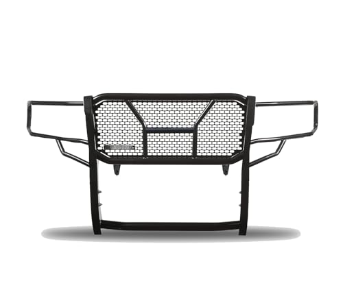 Image of Black Horse Rugged Heavy Duty Grille Brush Bumper Guard Modular Black Compatible with 2022-2024 Toyota Tundra-RU-TOTU22-B