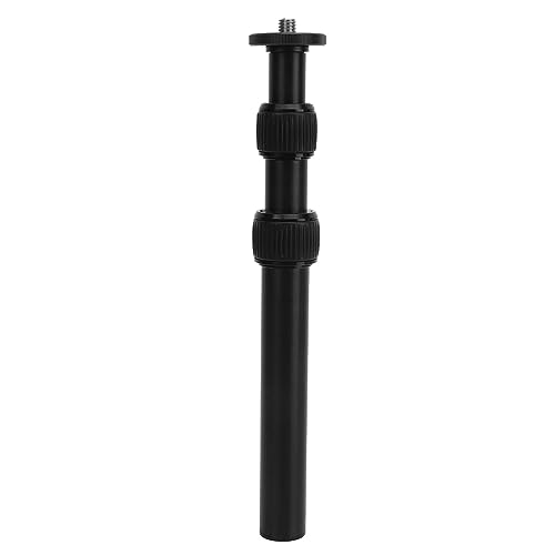 Tubo de extensión de trípode Zunate con varilla de aluminio ajustable 4