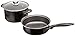 Sunbeam Newbrook 7-Piece Cookware Set, Black -