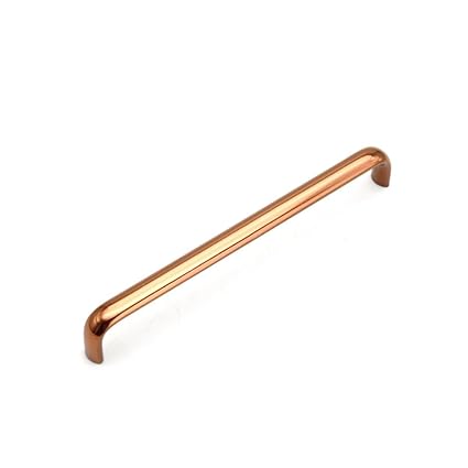 RAB Handle Stainless Steel Kitchen and Office Drawer/Cabinet/Door/Wardrobe Handle (Code:- Handle Oval D, Size-160MM, Finish- Rose Gold)