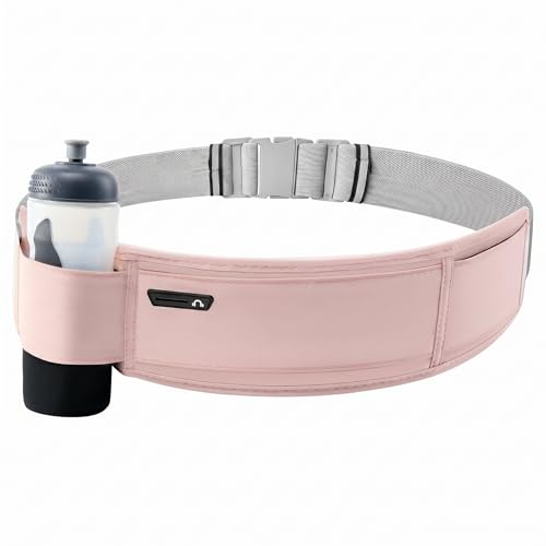 JUCURRI Running Hydration Belt with Water Bottle Holder for Men Women, Bounce-Free Phone Storage...