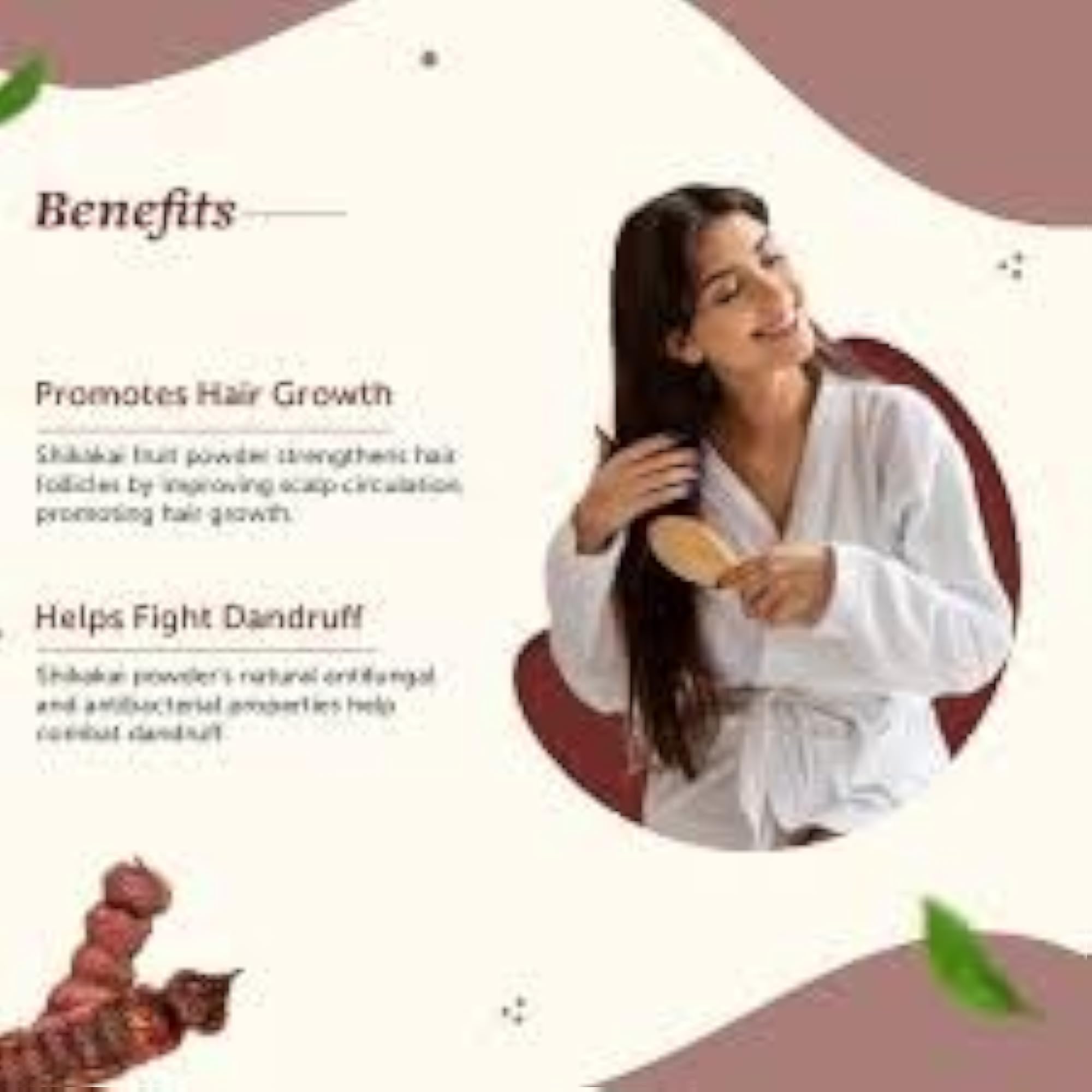 100% Pure & Organic Shikakai Powder for Hair