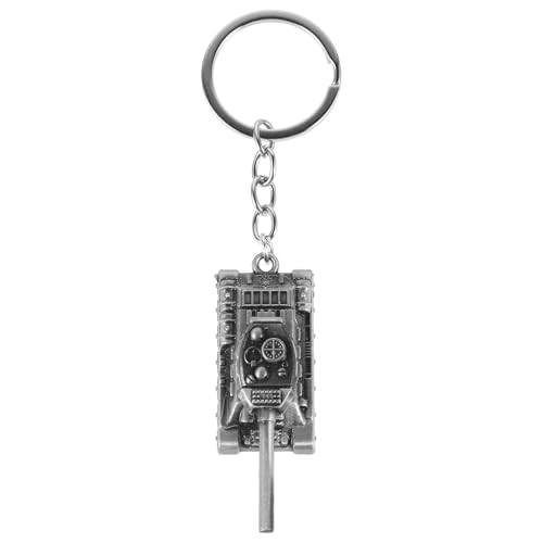 Unique Alloy Tank Model Keychain - Cool 3D Keychain Accessories for Keys and Bags Perfect Gift for Military Enthusiasts