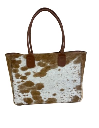 Cowhide Tote Bag – Stylish Shoulder Purse for Women | Durable, Chic & Versatile Everyday Bag for Work, Travel & Casual Use