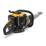 STIGA Tagliasiepi a Scoppio HT 525, Motore Leggero da 22,5 cc, 650 W, Lame a Doppia Azione da 60 cm, a benzina, Grigio/Giallo