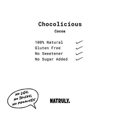 NATRULY Suiker- en Zoetstofvrije Chocolade. Gezoet met witlofvezel - Pure Chocoladesmaak 72% Cacao - Pack 6x85 g - Image 8