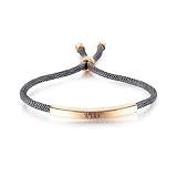 Nautical Bracelet Jewish Blessing Motif Silver Stainless Steel Id Adjustable Bracelet for Women - Yahuah YHWH, 5.9' to 7.68'