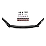 Bonnet Wind Stone Deflector Protector For Ford Transit Custom 2012-2018, Gloss Black