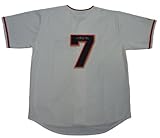 Mark Derosa Autographed San Francisco Giants Cream Jersey W/PROOF, Picture of Mark Signing For Us, PSA/DNA Authenticated, San Francisco Giants, World Series Champs, Atlanta Braves, Team USA, WBC