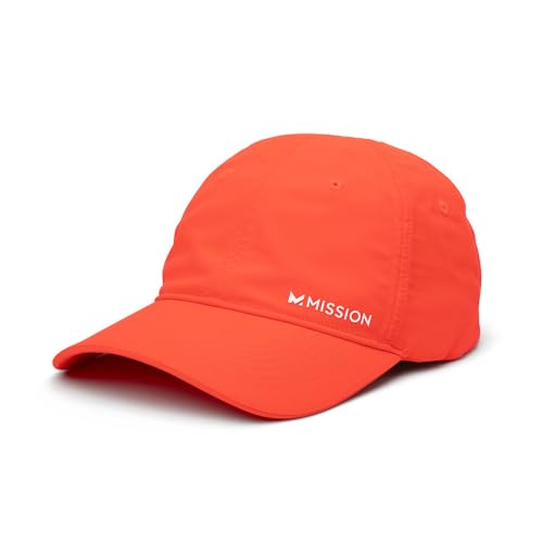 Image of MISSION Cooling Performance Hat, Unstructured Low-Profile Adjustable Fit - UPF 50 - for Running, Workouts & Outdoors