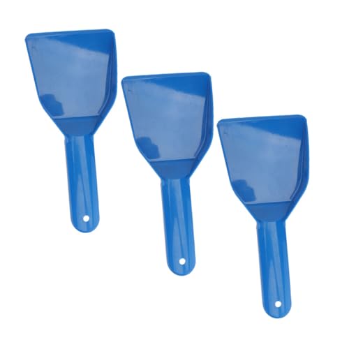 GANAZONO 3 piezas para Hielo de Plástico Resistente Pala Gruesa para Descongelar Frigoríficos y Congeladores Herramienta Práctica y Ligera para Limpieza Doméstica