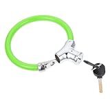 ABOOFAN Fahrradschloss Bügelschloss Kleines Grünes Sicherheitskabel...