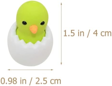Miniatura 3 de 24 borradores de Pascua para pollitos de Pascua, borradores en forma de pollito 3D, borradores de goma de Pascua para primavera, fiesta de Pascua,