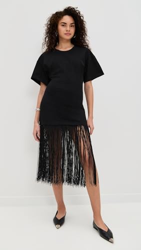 Pixie Market Women's Fringe Cotton Tee Dress2
