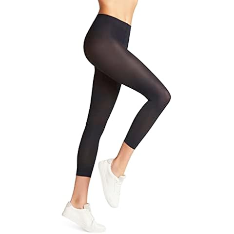 FALKE Damen Leggings Pure Matt Capri Cover