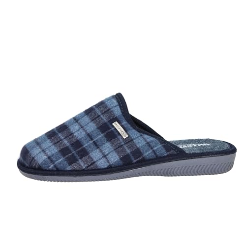 Chaussons laine cuite homme Valleverde 55808 pantoufles hiver chaudes et souples