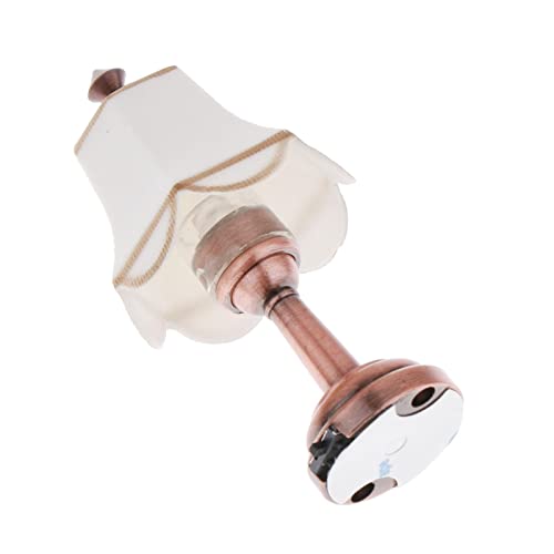 Lampe de table parapluie F Fityle avec élégant décor en métal