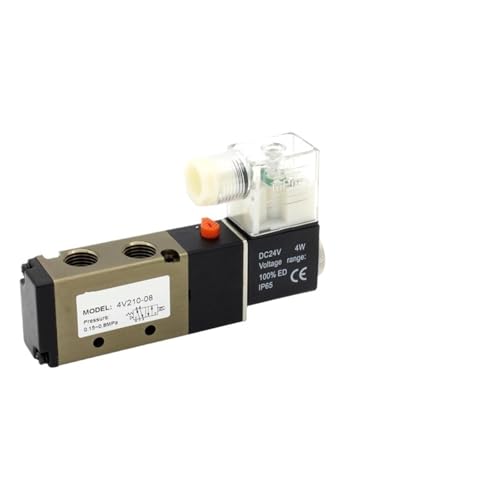 Électrovanne pneumatique 4V210-08 pour contrôle stable de vérin