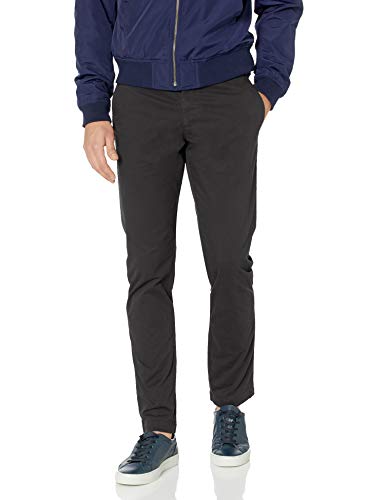 Original Penguin Men's P 55 Slim Stretch Chino,True Black,32X32