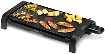 Tefal Thermospot CB540812 Plancha de Cocina 2000W para Uso Exterior con Precalentamiento Rápido