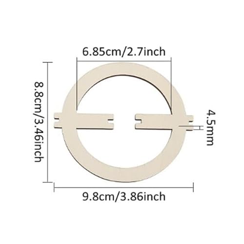 Herramienta de centrado para mechas de vela de madera miniatura 3