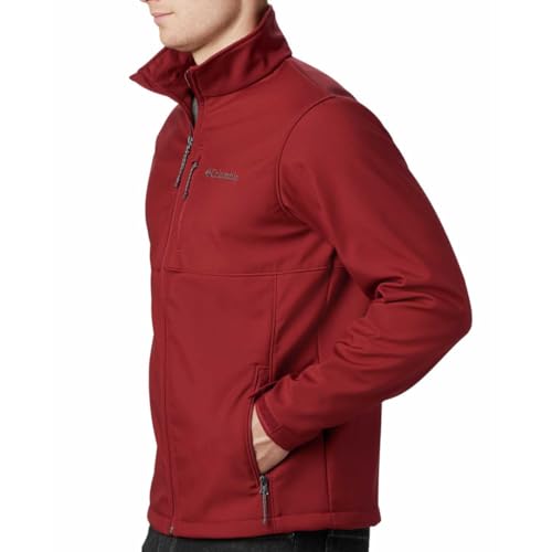 Image of Columbia Men Polyester Short Length Omni-Shield Ascender Softshell Hiking and Trekking Jacket