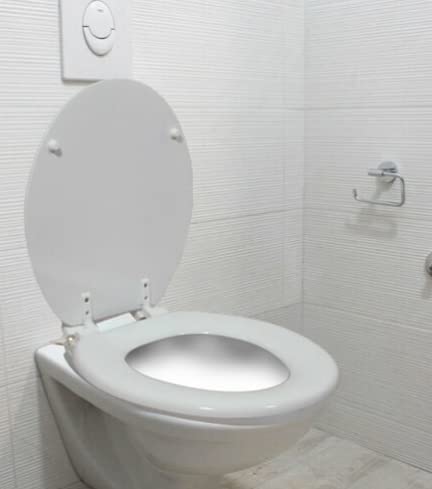 Marco Paul White Toilet Seat Universal Fits Most Toilets White Oval Seat Hinges Mounting Parts Bathroom White Wooden MDF Toilet Seat Family Toilet seat Quick Release Toilet Seat White Toilet Seat