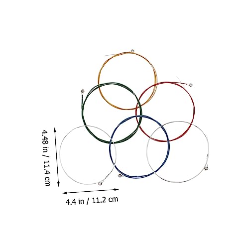 LIGHTAOTAO 1 conjunto de cordas baladas de liga de latão componentes acessórios de guitarra instrume