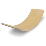 【Amazon.co.jp限定】プリマソーレ バランスボード 木製 耐荷重200kg 子供 大人 体幹 トレーニング アスレチック 軽量 大人 室内遊び こども バランス ボード 小学生 遊具 フィットネス ヨガ バランス フィットネス おもちゃ クリスマス プレゼント