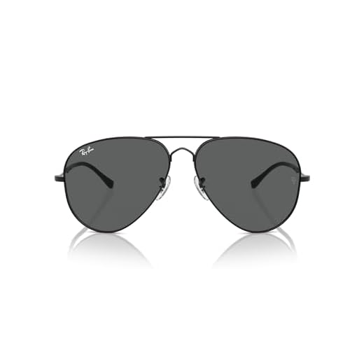 Óculos de Sol Ray-Ban Old Aviator 0RB3825 002/B1 Tam 58 / Preto - Lentes Cinza Escuro