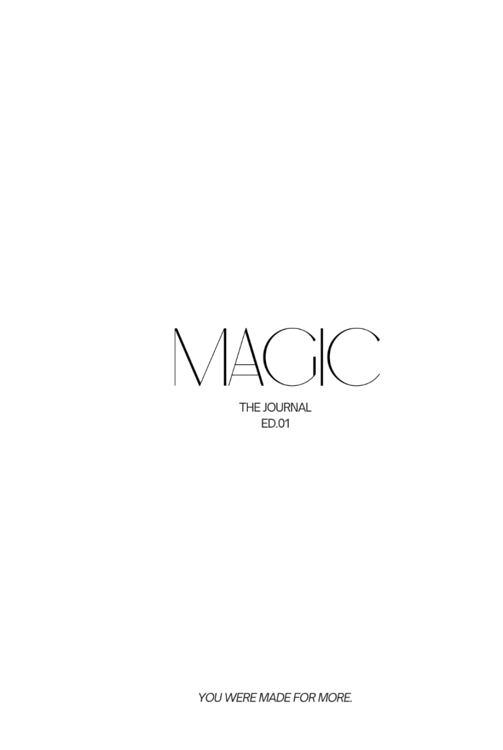 The Magic Journal ED.01      Hardcover – December 20, 2025