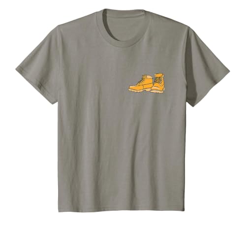 Timbalands, Dusty Merch T-Shirt, Youth, Slate Grey, Medium