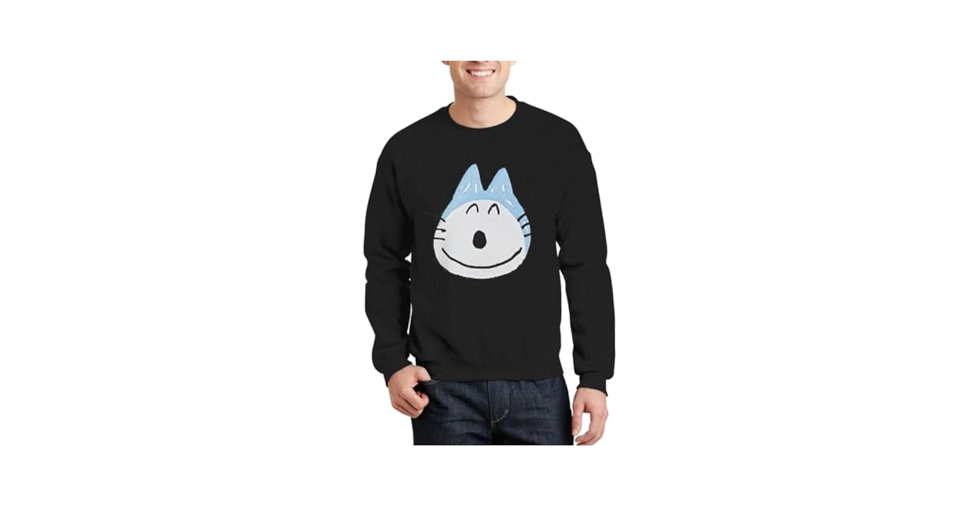 ◼️Sサイズ◼️ 11ぴきのねこ　ニット　新品 Amazon | 11ぴきのねこ セーター メンズ レディース 長袖 ニット