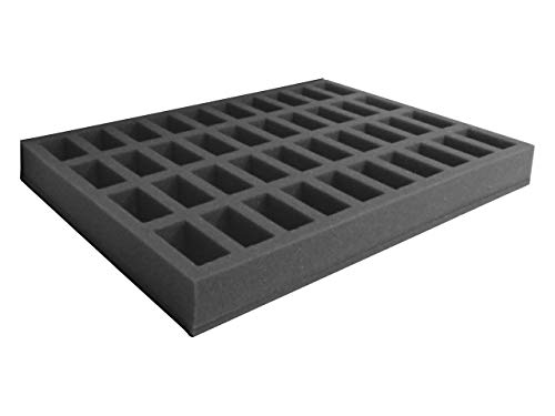 Navara GW Replacement Tray for Warhammer Citadel Classic plastic figure case. Carry 40 troops on 25mm size bases. Ideal for 4 squads of 10 troops up to 50mm tall. Perfect for GW figures