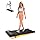 Tapis de Course et Marche 3 en 1 avec Pente 7% – Tapis Roulant Silencieux, 8 km/h, 2,5 CV, Amorti Confortable, Charge 130 kg, Écran LCD – Maison & Bureau (Noir 85 cm)