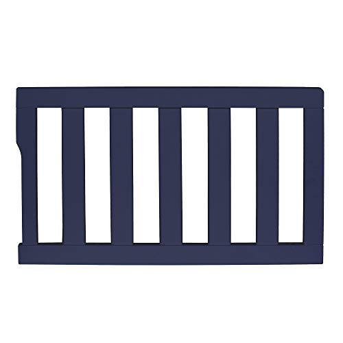 Image of Dream On Me Toddler Guard Rail for Convertible Crib, Solid Wood Bed Rail for Toddler Bed Conversion, Royal Blue