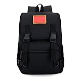 Mochila Tática Militar 25L, Nylon 800D Oxford, Preta, com 15 Bolsos, Compartimento para Notebook 14', Impermeável, Capacidade 20kg, 36x25x13cm