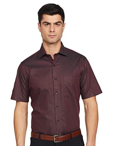 Image of Van Heusen Men's Regular Shirt (VHSHBCUP712900 Brown 46)