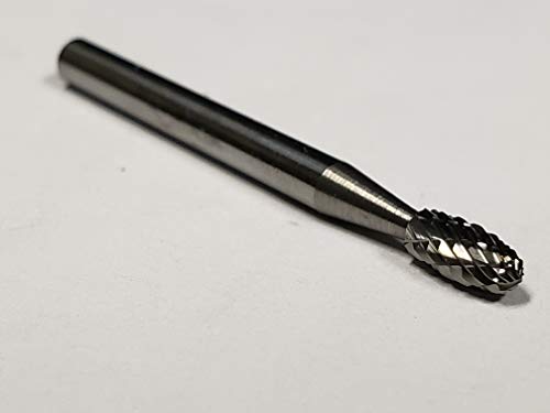Fresa Carburo Sólido Micro Grain 10703 Doble Corte miniatura 1