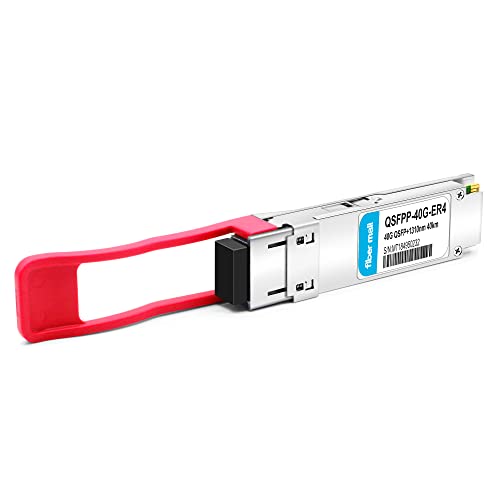 Image of 40G QSFP+ER4 for Dell Networking 430-4917-40,40GBASE-ER4 QSFP+ER4 1310nm 40km LC SMF Optical Transceiver Modul