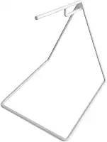 Suporte Cavalete Bike Bicicleta Oregon Movimento Central Vazado Branco
