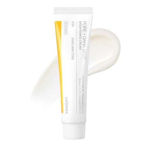 celimax Pore+ Crème anti-taches foncée à la niacinamide, acide tranexamique, TXA crème, non irritante, hydratante, pour peaux sensibles, crème de jour, 35...