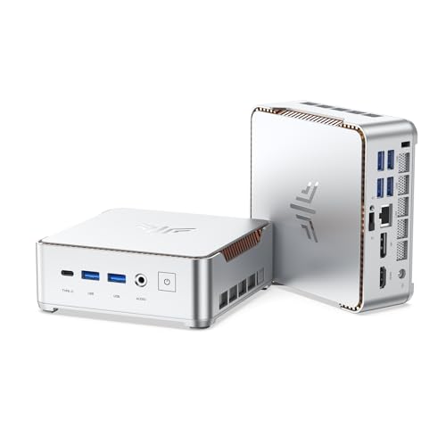 NiPoGi Pinova P2 Mini PC Windows 11 Pro AMD Ryzen 4300U(Βeats N150